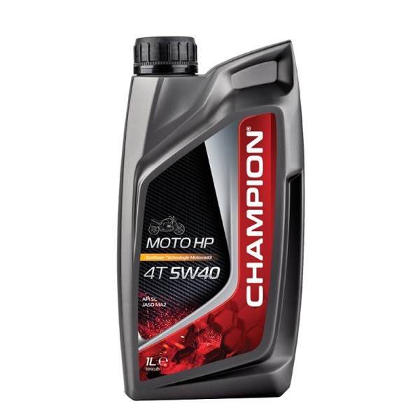CHAMPION® Moto HP 4T 5W-40 Motoröl - 1 Liter