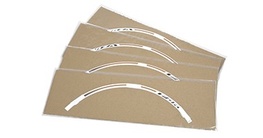 Felgendekor Aufklebersatz gold für Honda Forza125/350 Original
