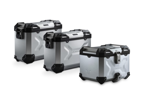 SW-Motech Adventure Set TRAX ADV silbern für Aprilia Tuareg 660 /Rally
