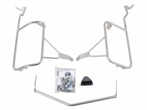 Seitenkofferträger Cutout Edelstahl für Xplorer Cutout Koffer 40/37 für BMW F 800 GS (08-18)