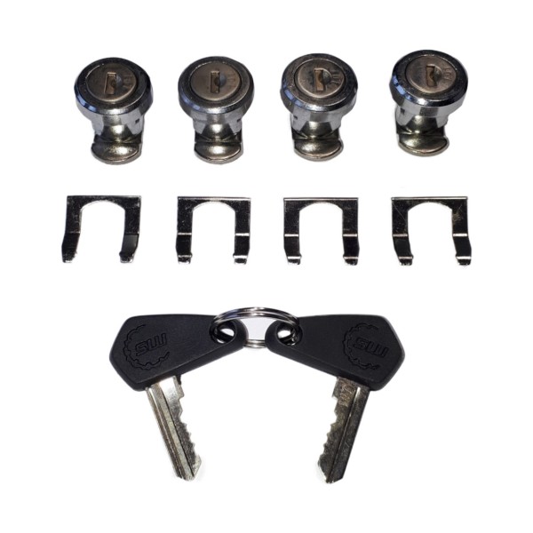 Schlosssatz für Moto Guzzi Alu Kofferset für Stelivio 981074