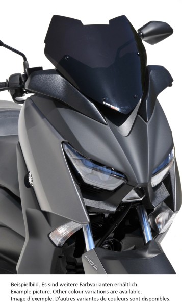 Windschild ERMAX Sport H 410 mm für Yamaha X-MAX 300, schwarz