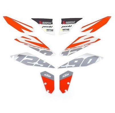 KTM Style-Grafikkit für 1290 Super Duke R (BJ 17 -19)