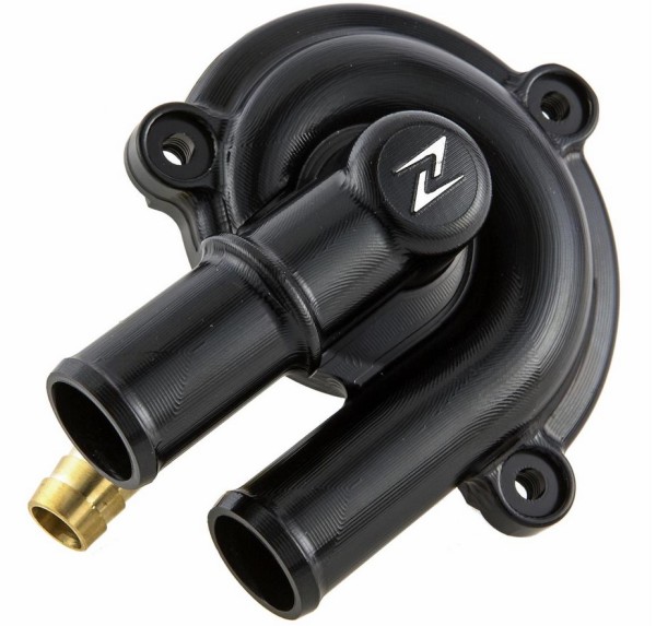 Wasserpumpendeckel für Vespa GTS/​GTS Super/​GTV/​GT 60/​GT/​GT L 125-300ccm 4T LC, schwarz