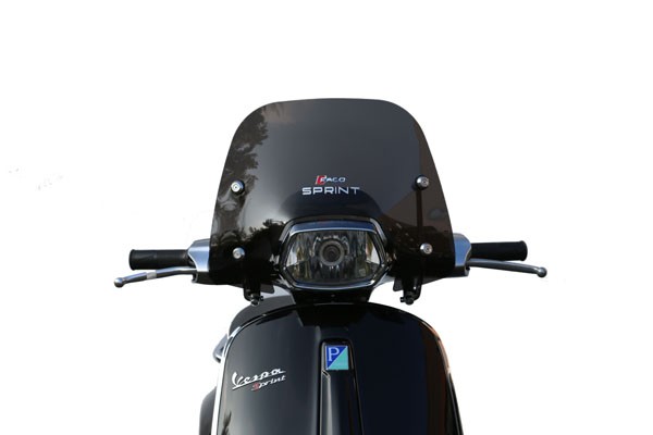 Windschild Faco klein für Vespa Sprint - getönt