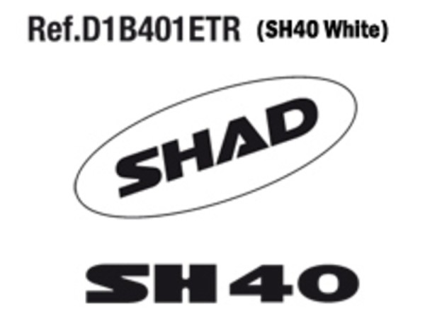 SHAD SH40 2011 Aufkleber