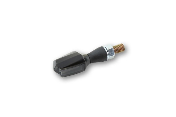 HIGHSIDER Smart Block LED Blinker Gehäuse Schwarz / Linse Rauchgrau (Paar), Vorn & Hinten
