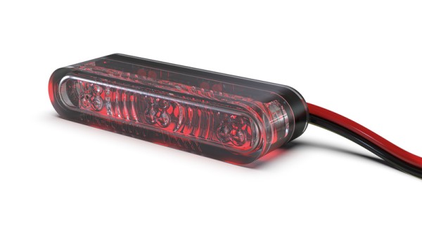 HIGHSIDER pro Star-MX1 Pro Modul LED Rück-, Bremslicht, Blinker Schwarz/Getönt 3in1, E-Geprüft (Paar