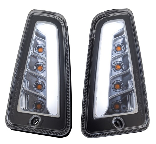 Blinker Kit vorne links/rechts für Vespa GTS/​GTS Super/​GTV 125-300ccm ('14-), klar