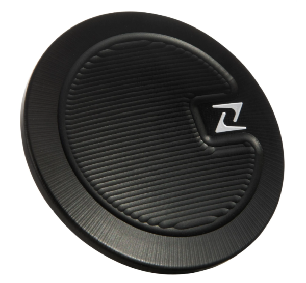 Staubschutzkappe Bremstrommel/Radnabe vorne für Vespa, schwarz matt