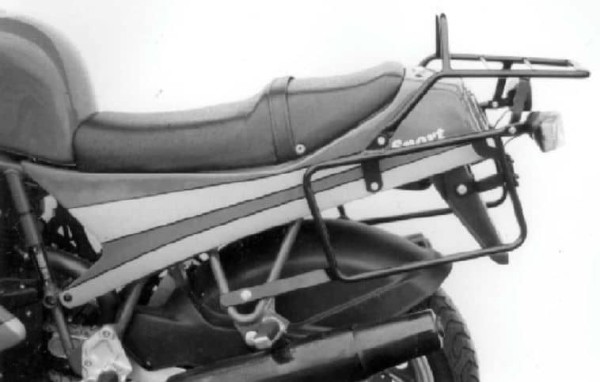 Rohrgepäckbrücke Topcase-Träger und Seitenkofferträger schwarz für Ducati 750 Sport (88-89)