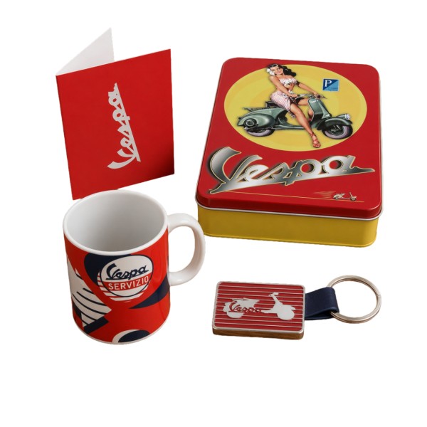 Vespa Merchandise Paket Pin-up