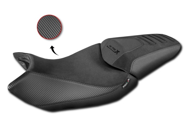Sitzbezug für Honda NC 750 X (21-24) schwarz