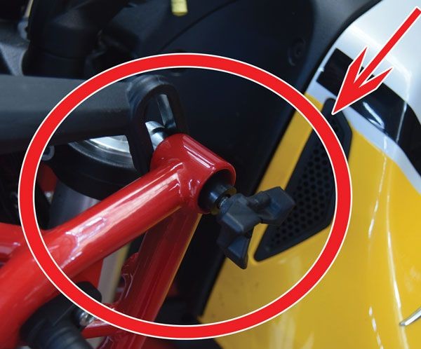 Verstellschrauben Kit für Moto Guzzi V 85 TT (19-23)