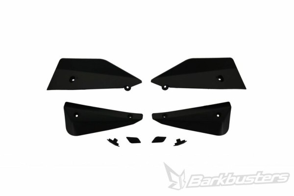 Barkbusters Sabre Handschützer-Kit Schwarz