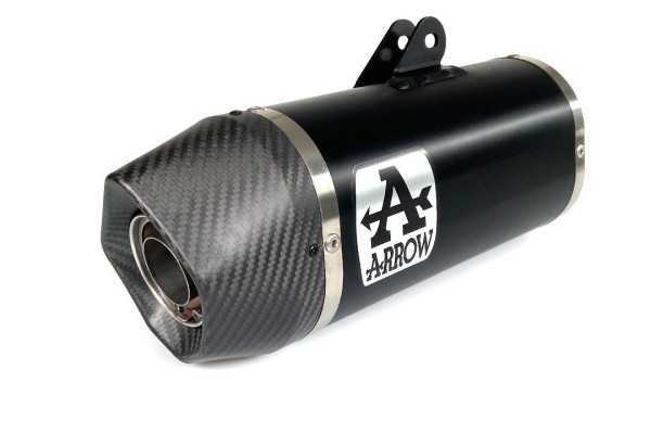 ARROW Auspuff DARK INDY RACE für Husqvarna Svartpilen 125 (21-)