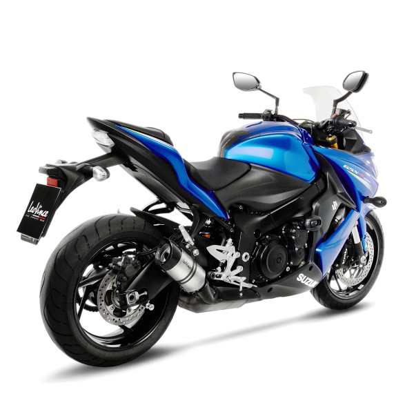 LeoVince Auspuffanlage LV Profür Suzuki GSX-S 1000 /F, Edelstahl silber, slip on, E-Gutachten