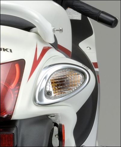 Blinkerabdeckung, Chrom für Suzuki GSX1300R Hayabusa BJ. 2008-2012/ GSX1300R Hayabusa BJ. 2013-2017