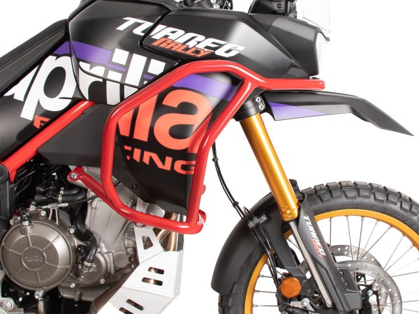 Tankschutzbügel rot für Aprilia Tuareg 660 (25-) Hepco & Becker