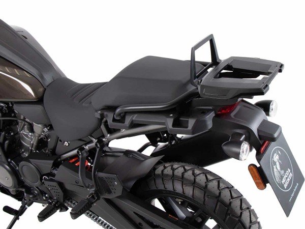 Alurack Topcaseträger schwarz für Harley Davidson Pan America (21-) Hepco & Becker