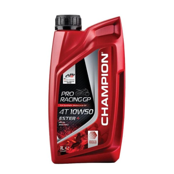 CHAMPION® Proracing GP 4T 10W-50 ESTER + Vollsynthetisches Motoröl - 1 Liter