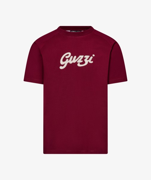 Moto Guzzi Herren T-Shirt „Heritage“ burgunderrot