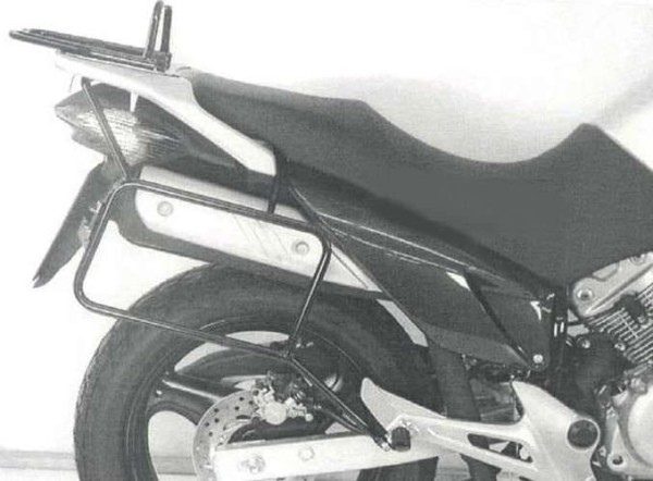 Seitenkofferträger festverschraubt schwarz für XL 125 V Varadero (01-06) Hepco & Becker