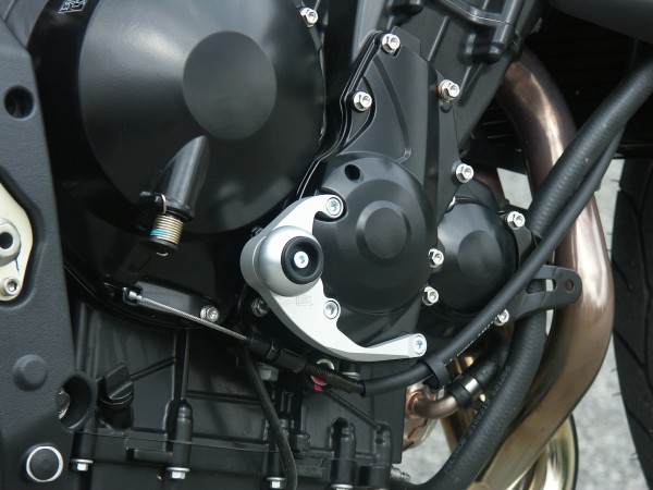 LSL Crash-Ball Kupplung für Triumph 675, 2006-, silber