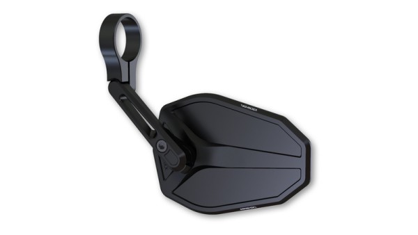 HIGHSIDER pro Lenkerendenspiegel Victory-Slim Schwarz Kurz (1Stck.)