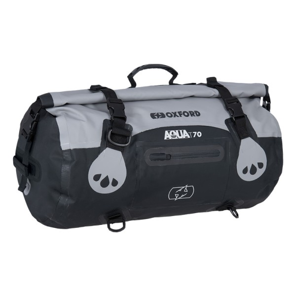 Oxford Aqua T-70 Rolltasche Grau/Schwarz 70L
