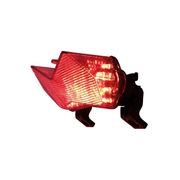 HIGHSIDER smart LED Rücklicht Schwarz Kawasaki Style, E-Geprüft (1Stck)