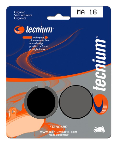 Tecnium Street Organische Bremsbeläge - MA16