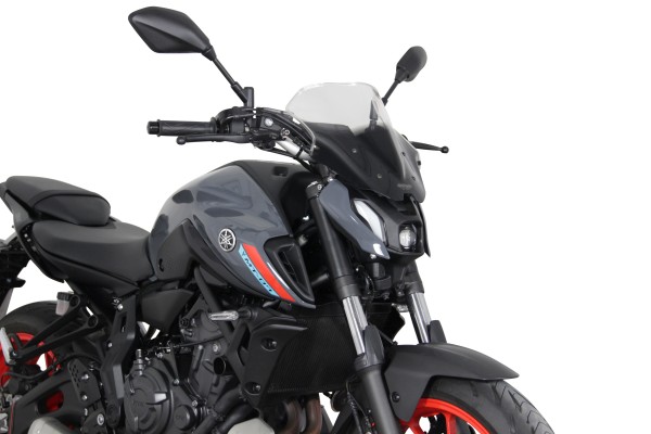 Racingscheibe MRA "NRN" klar für Yamaha MT-07 (21-24)
