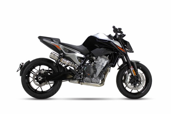 IXRACE MK2 Endtopf KTM 790 /890 Duke, Edelstahl, E-geprüft, Euro4+5