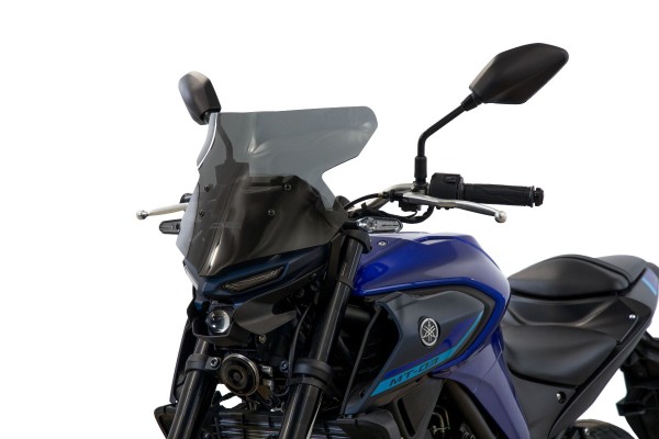 Hohes Windschild dunkelrauch für Yamaha MT-03 (22-24)
