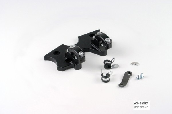 LSL Adapterkit für Kawasaki ZX10, 1988-1990, schwarz