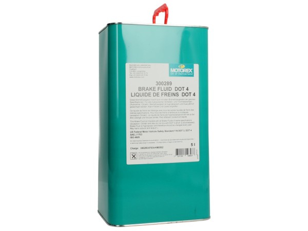 Motorex Bremsflüssigkeit, DOT 4, 5 l, klar