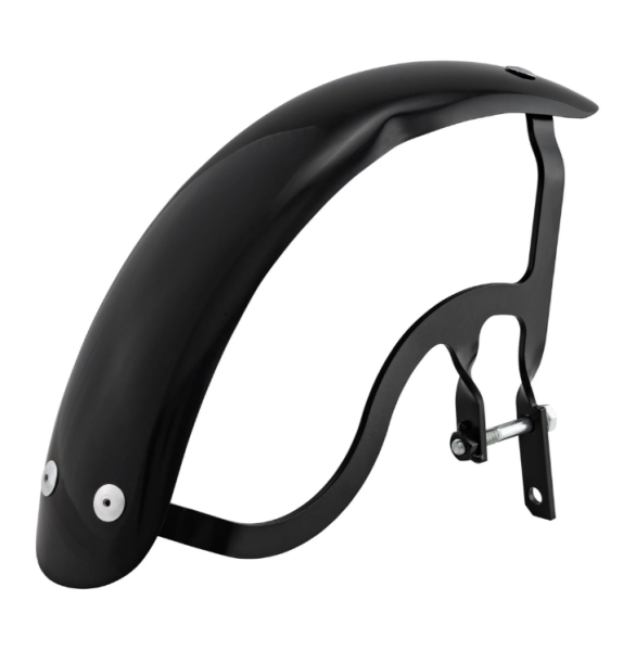 Kotflügel Garelli Race EVO II für Vespa PX 80-200ccm, GFK, schwarz