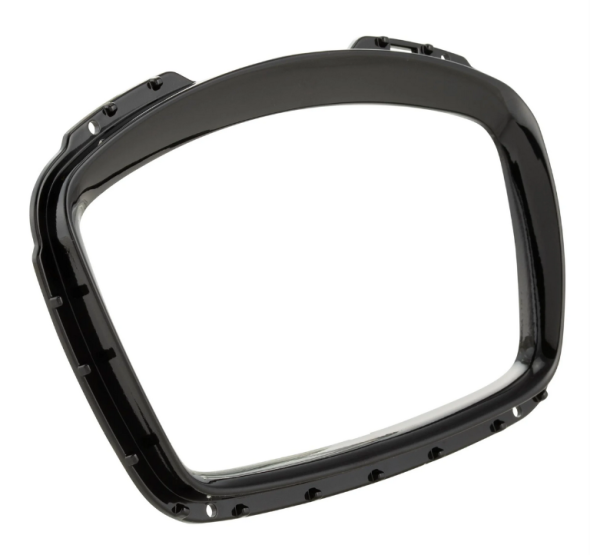 Zierring Tachometer für Vespa Elettrica/​Primavera Sport/​Sprint Sport 125/​150ccm, schwarz glänzend