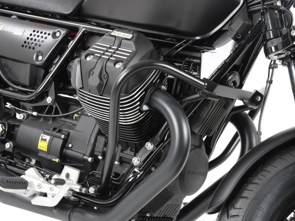 Motorschutzbügel schwarz für V 9 Bobber (Bj.16-) / Bobber Sport (Bj.19-) Hepco & Becker