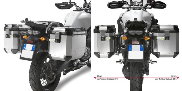 Seitenkoffer-Träger für Yamaha XT1200Z Super Tenere (Bj.10-18) / XT1200ZE Super Tenere (Bj.14-18) Or