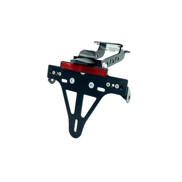 alpha Technik Kennzeichenhalter für Yamaha YZF-R125 / R125 / YZF125-A, ab Modelljahr 2021-