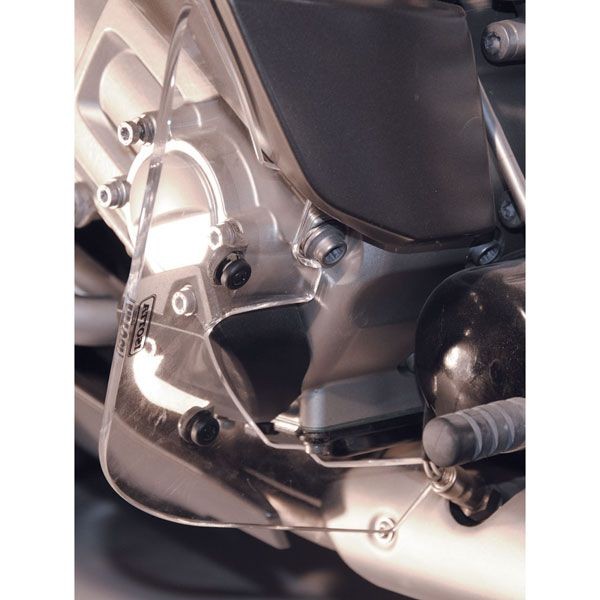 Fußschützer für BMW K 1600 GT /GTL (10-16), Paar, leicht getönt
