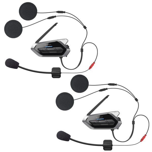 SENA 50R Doppelset - Sound by Harman Kardon - Bluetooth Kommunikationssystem für Motorräder