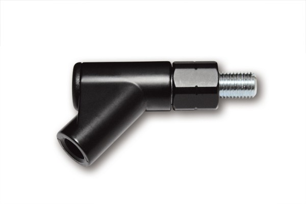 HIGHSIDER smart Spiegeladapter Schwarz M10x1,25, Linksgewinde