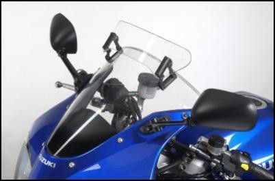 Vario-Touringscheiben-Aufsatz für Suzuki SV650 BJ. 2003-2006/ SV1000 BJ. 2003-2006