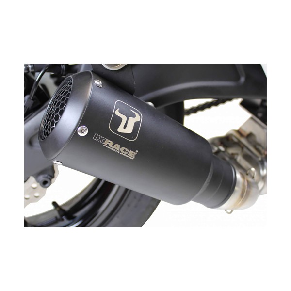 IXRACE MK2 Endtopf Suzuki GSX-S 1000 /Katana, Edelstahl, E-geprüft, Euro5