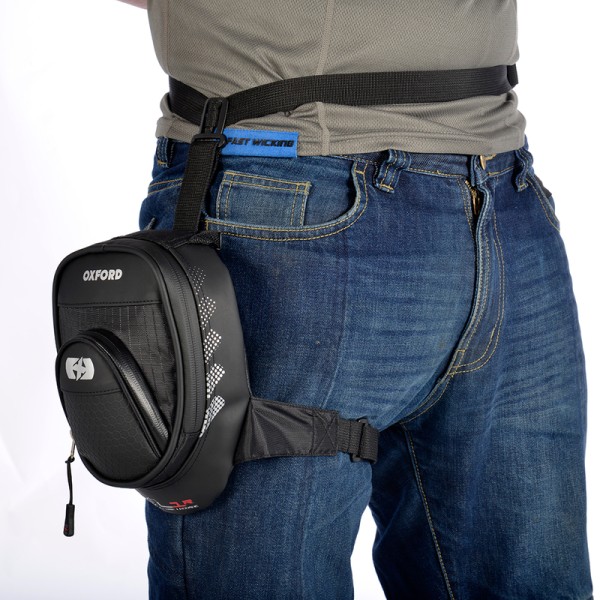 Oxford L1R Beintasche Schwarz 1L