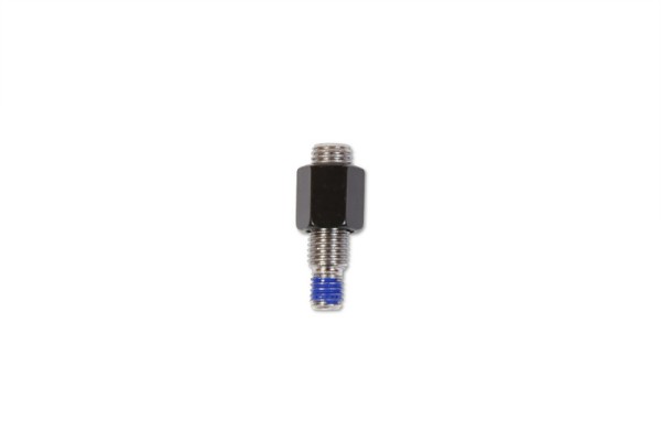 HIGHSIDER pro Spiegeladapter Schwarz M10 auf M8, Schlüsselweite 17 mm