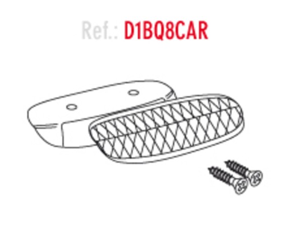 SHAD ATV80 Reflektoren rot